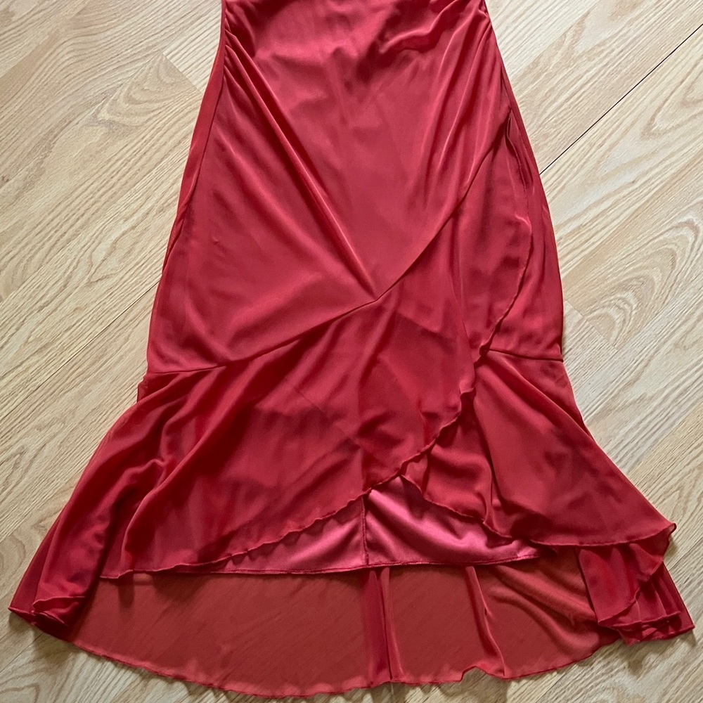 Ruby Rox Red High Low Halter Dress - Picture 4 of 5